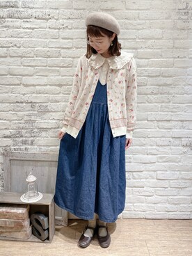 なかお⚘さん(レディース・165cm)の春コーディネート