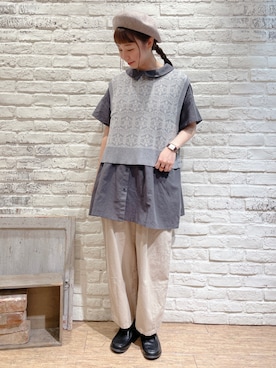 なかお⚘さん(レディース・165cm)の夏コーディネート