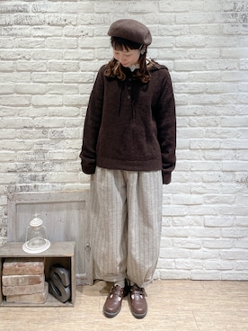 なかお⚘さん(レディース・165cm)の冬コーディネート