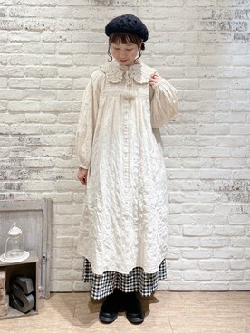 なかお⚘さん（レディース・165cm）の冬コーディネート