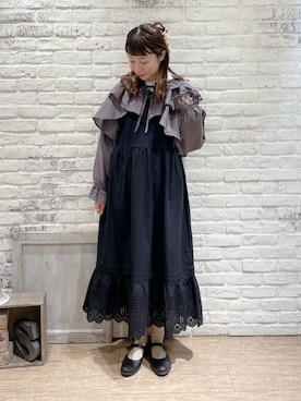 「Samansa Mos2（サマンサ モスモス）のアイテム」を使った、なかお⚘さん（レディース・165cm）の春コーディネート