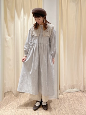 「Samansa Mos2（サマンサ モスモス）のアイテム」を使った、なかお⚘さん（レディース・165cm）の冬コーディネート