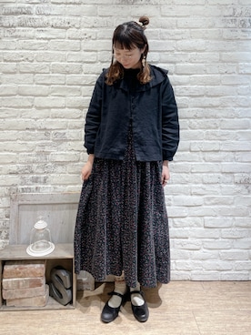 なかお⚘さん（レディース・165cm）の冬コーディネート