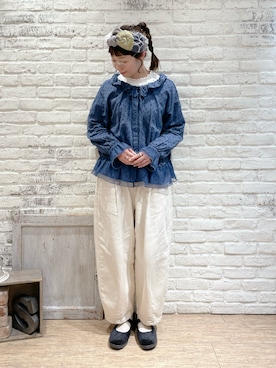 なかお⚘さん(レディース・165cm)の冬コーディネート