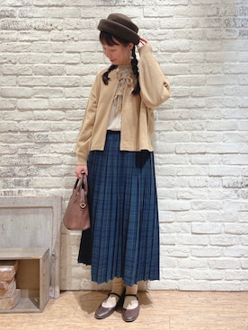 なかお⚘さん(レディース・165cm)の冬コーディネート