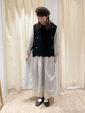 「Samansa Mos2（サマンサ モスモス）のアイテム」を使った、なかお⚘さん（レディース・165cm）の冬コーディネート