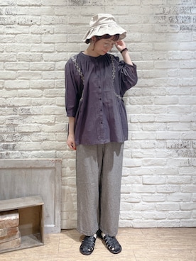 なかお⚘さん(レディース・165cm)の春コーディネート