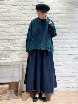 なかお⚘さん（レディース・165cm）の秋コーディネート