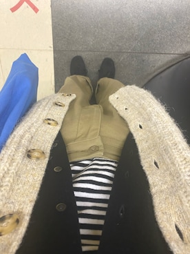 「THE SHINZONE（ザ　シンゾーン）のハイウエストチノパンツ（チノパンツ）」を使った、chaaa225さん（レディース・155cm）の秋コーディネート