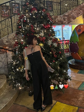 「アイテム（オールインワン・サロペット）」を使った、さらささん（レディース・156cm・20代）の秋コーディネート
