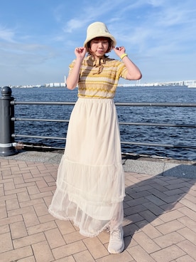 popuriさん（レディース・161cm）の夏コーディネート