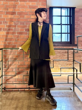 「arth（アース）のアイテム」を使った、popuriさん（レディース・161cm）の春コーディネート