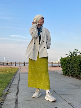「AMERICAN HOLIC（アメリカンホリック）のアイテム」を使った、popuriさん（レディース・161cm）の秋コーディネート