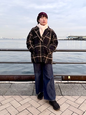 「アイテム（スニーカー）」を使った、popuriさん（レディース・161cm・20代）の秋コーディネート