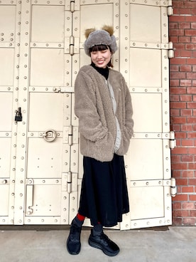 「アイテム（雑貨/ホビー）」を使った、popuriさん（レディース・161cm）の秋コーディネート