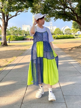 popuriさん（レディース・161cm）の夏コーディネート