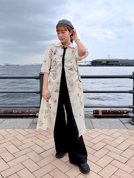 「Chapeau d' O（シャポードオー）のアイテム」を使った、popuriさん（レディース・161cm）の秋コーディネート