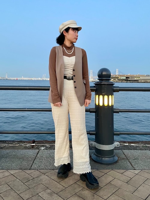 Chapeau d' O（シャポードオー） 帽子 キャスケット Chapeau d' O Lame