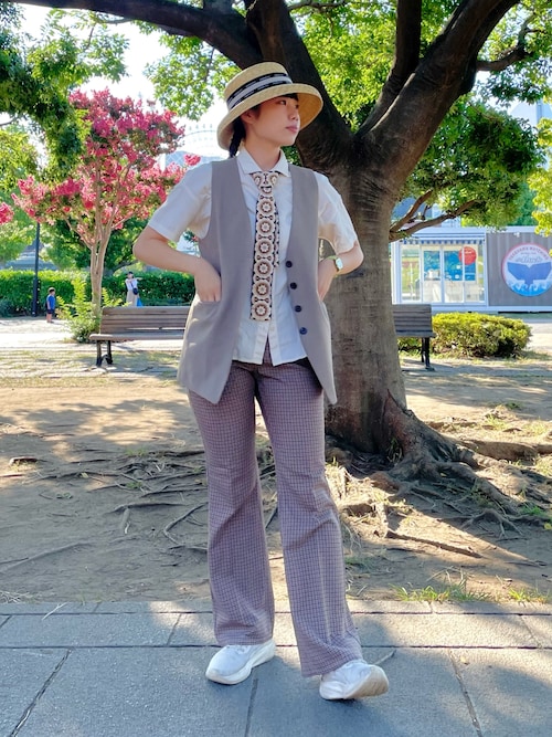 Chapeau d' Oの帽子を使ったコーディネート(ZOZOTOWN Yahoo!店