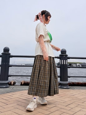 popuriさん(レディース・161cm)の夏コーディネート