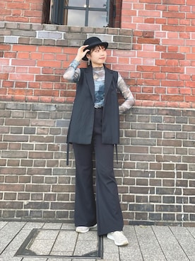 popuriさん（レディース・161cm）の秋コーディネート