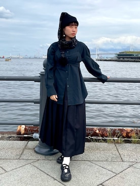 popuriさん（レディース・161cm）の秋コーディネート