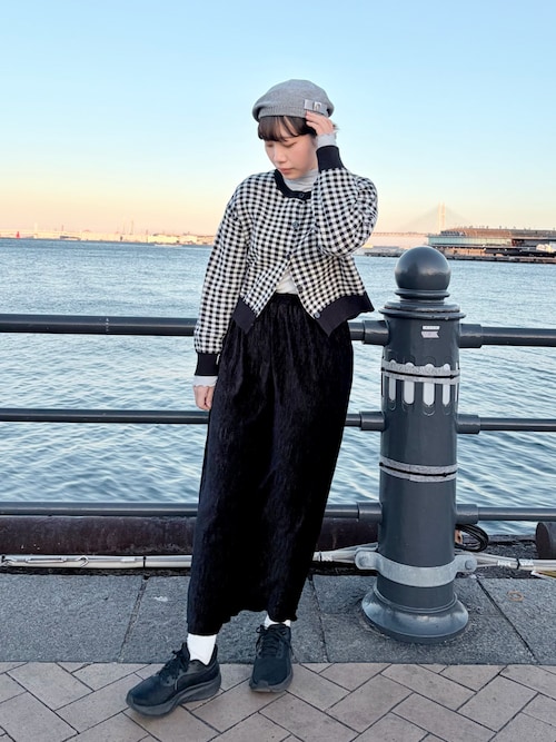 Chapeau d' O  Beads Knit Beret / シャポードオー