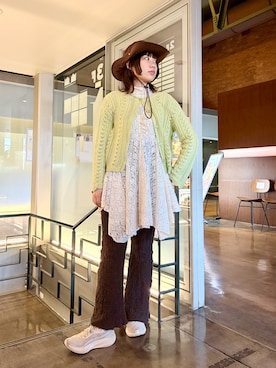 popuriさん（レディース・161cm）の春コーディネート