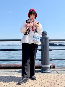 popuriさん（レディース・161cm）の春コーディネート