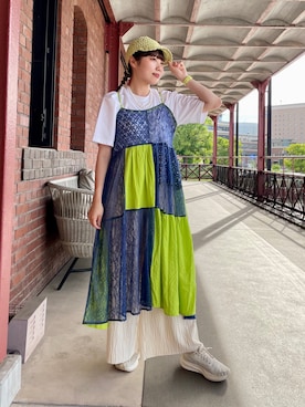 popuriさん（レディース・161cm）の夏コーディネート