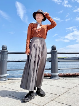 popuriさん(レディース・161cm)の秋コーディネート