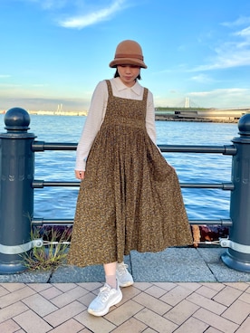 「サマンサ モスモス(Samansa Mos2)」｜popuriさん（レディース・161cm）の秋コーディネート