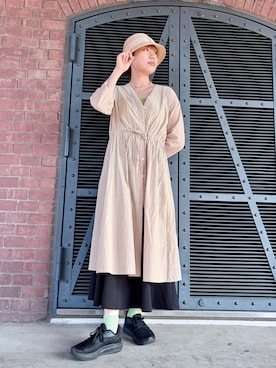 「Chapeau d' O（シャポードオー）のアイテム」を使った、popuriさん（レディース・161cm）の夏コーディネート
