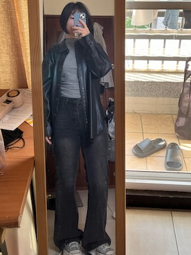 「アイテム（スニーカー、その他）」を使った、ji33さん（レディース・159cm）の秋コーディネート