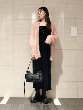 「アイテム（キャミソール）」を使った、miom1014さん（レディース・163cm・30代）の秋コーディネート