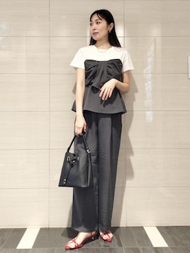「アイテム（キャミソール）」を使った、miom1014さん（レディース・163cm・30代）の夏コーディネート