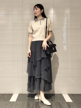 「VIS（ビス）のアイテム」を使った、miom1014さん（レディース・163cm）の秋コーディネート