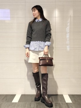 miom1014さん(レディース・163cm)の冬コーディネート