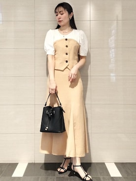 「VIS」｜「アイテム（サンダル）」を使った、miom1014さん（レディース・163cm）の春コーディネート