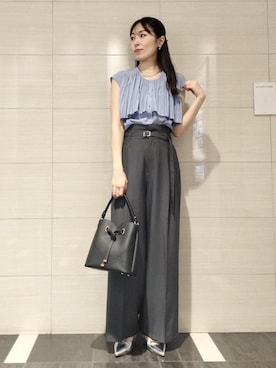 「アイテム（パンプス）」を使った、miom1014さん（レディース・163cm・30代）の夏コーディネート