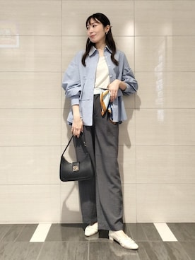 「アイテム（財布/小物）」を使った、miom1014さん（レディース・163cm・30代）の秋コーディネート