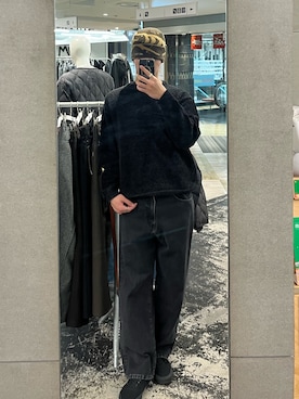 阿部翔多さん（メンズ・177cm）の冬コーディネート