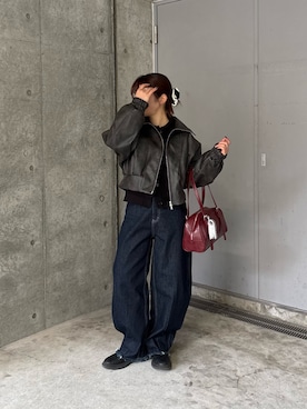 「COLONY 2139（コロニートゥーワンスリーナイン）のアイテム」を使った、きゆさん（レディース・152cm）の春コーディネート