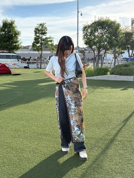 「アイテム（財布/小物）」を使った、きゆさん（レディース・152cm）の夏コーディネート
