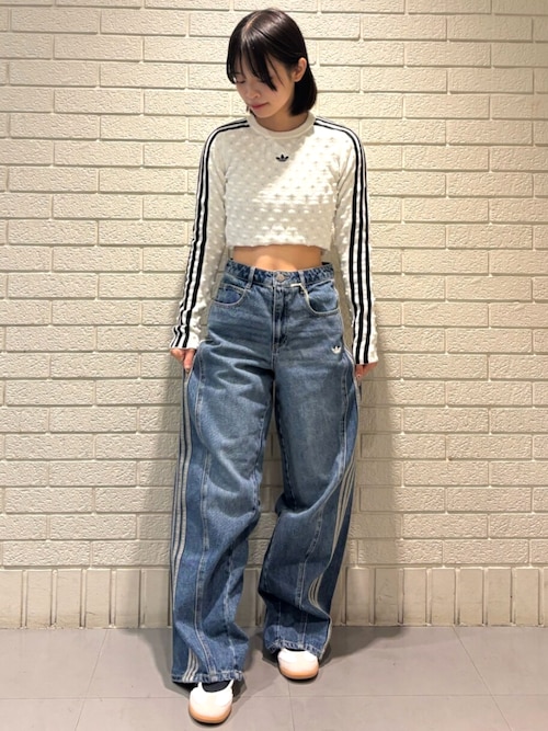 セール】ルーズ デニムパンツ / アディダスオリジナルス adidas