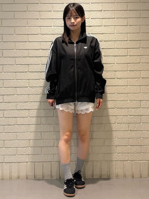 adidas（アディダス） パンツ レース トリム スリーストライプス