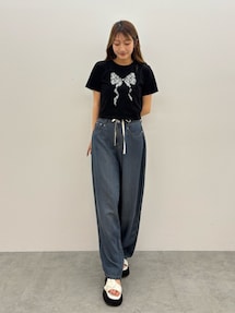 LAYERED LOOSE DENIM/レイヤードルーズデニム｜カルナムール