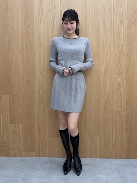 YUKIさん(レディース・163cm)の冬コーディネート