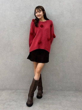 YUKIさん（レディース・163cm）の秋コーディネート