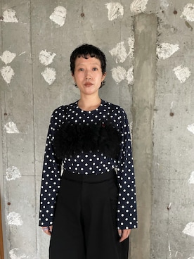 「PLAY comme des garcons」｜unchan29さん（レディース・160cm）の春コーディネート